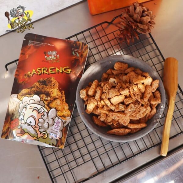Baba Uyuk Basreng 60g Pedas Bakar